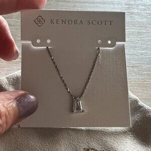 Kendra Scott Blair Silver Pendant Necklace
